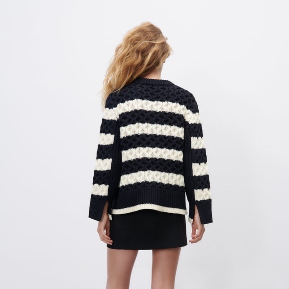 🌟Zara cable knit sweater - Picture 4 of 12